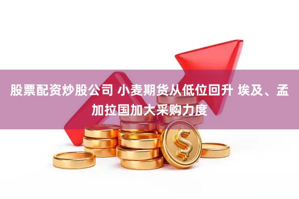 股票配资炒股公司 小麦期货从低位回升 埃及、孟加拉国加大采购力度